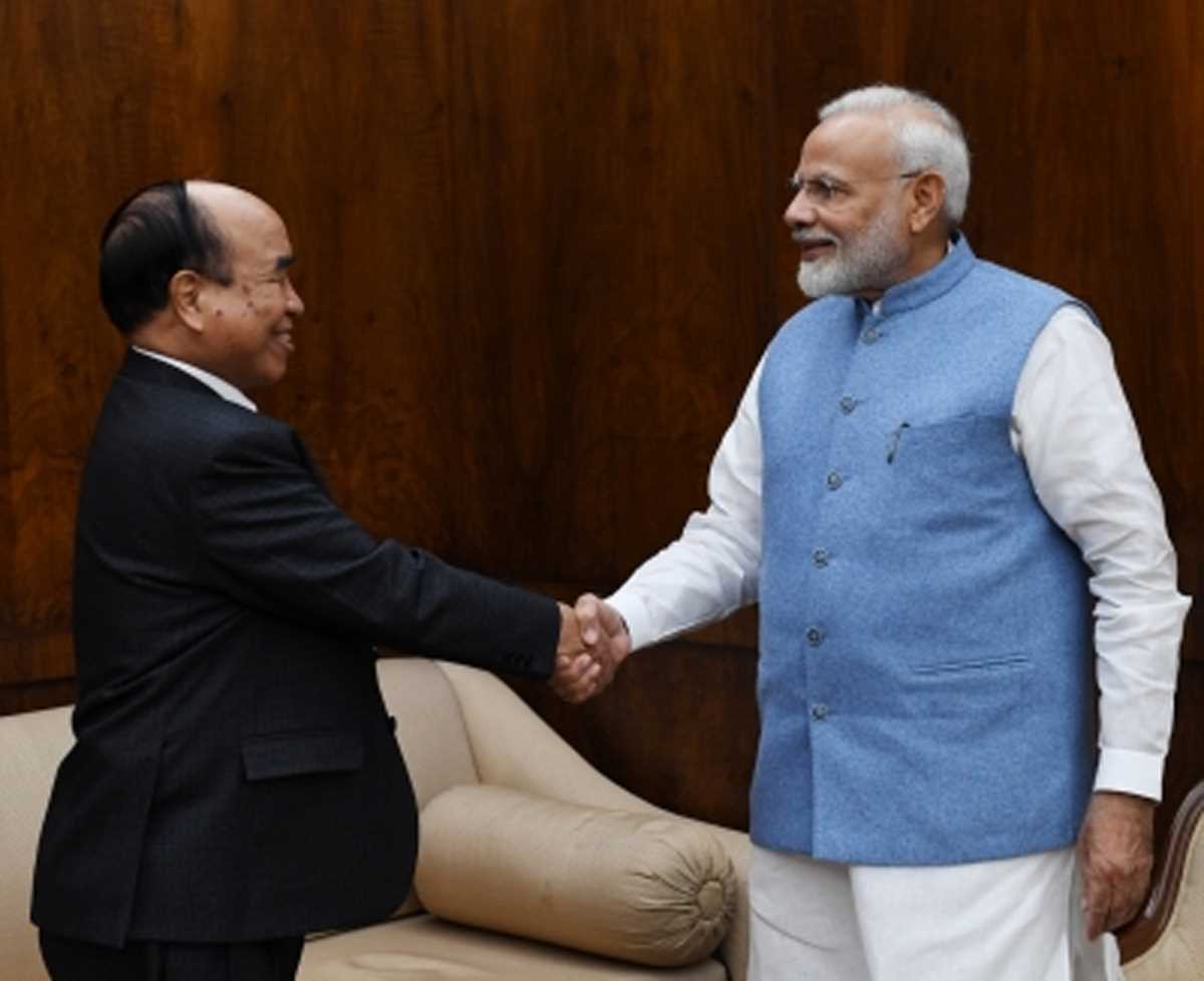 भाजपा नीत राजग को एमएनएफ का समर्थन केवल मुद्दों पर आधारित : मिजोरम सीएम